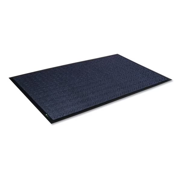 Floor Mat, Blue, 4 ft. W x, Crown Matting Technologies, Mfr#: ECR046MB